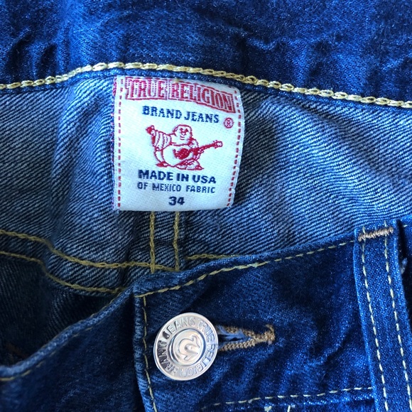 True Religion brand straight leg jeans - Picture 3 of 5